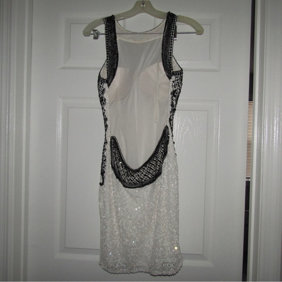 SCALA 48601 Fitted Beaded Cocktail Dress - Picture 7 of 10